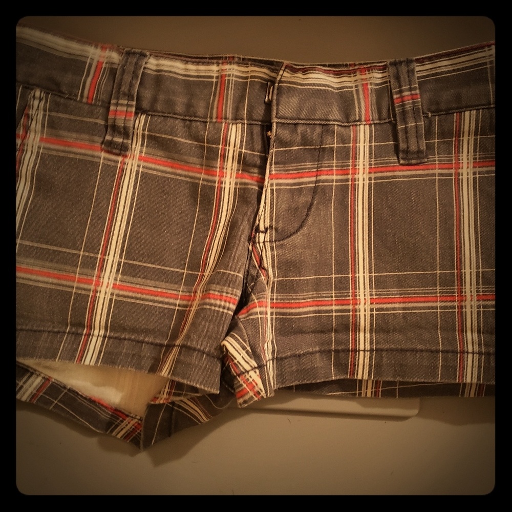 Plaid Shorts